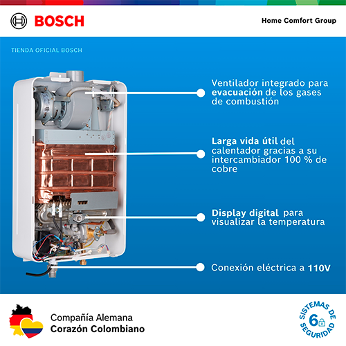 Therm 1400 F 10L - GN Y GLP - Imagen 6